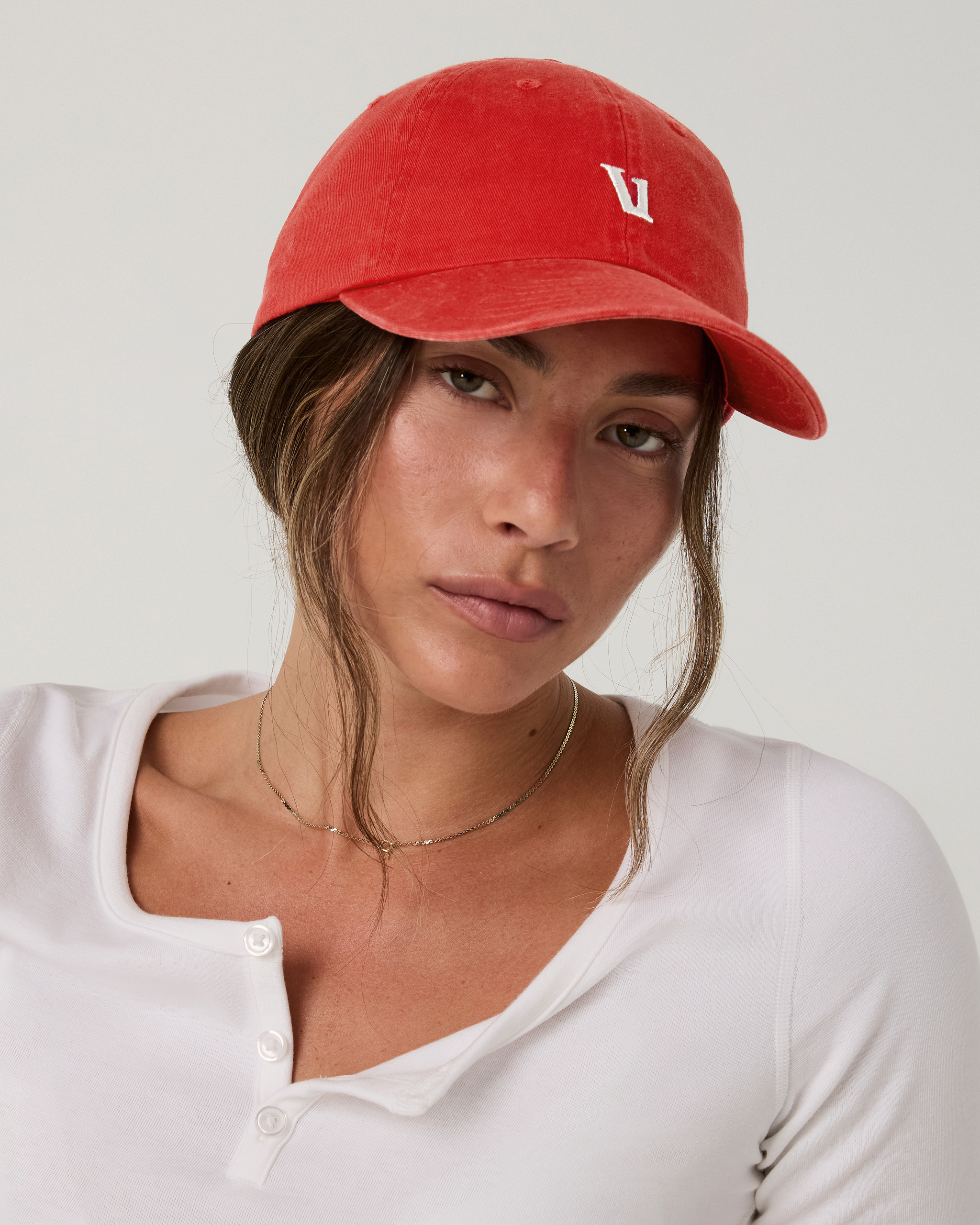 Vuori Dad Hat | Crimson - Image 5