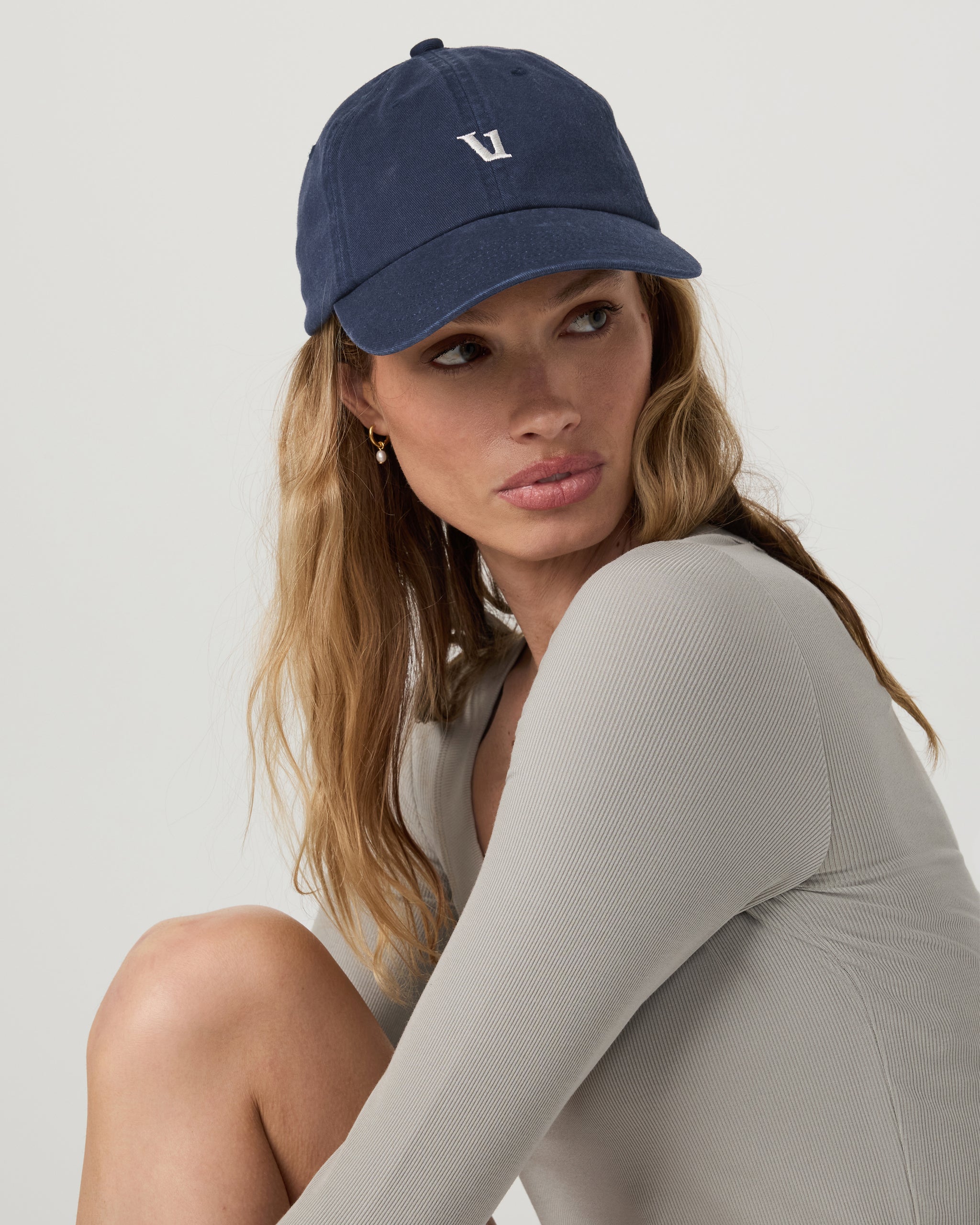 Vuori Dad Hat | Navy - Image 2