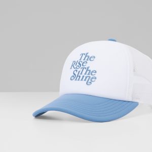 The Rise The Shine Trucker Hat | Light French Blue