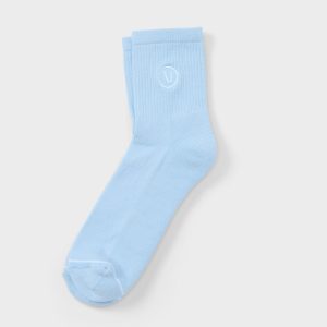 Half Crew Sock | Crystal Blue