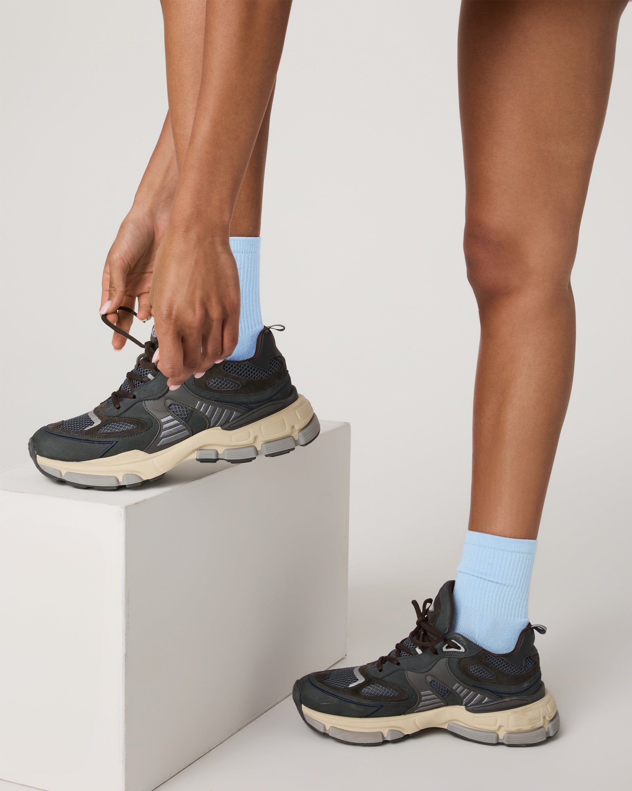 Half Crew Sock | Crystal Blue - Image 4