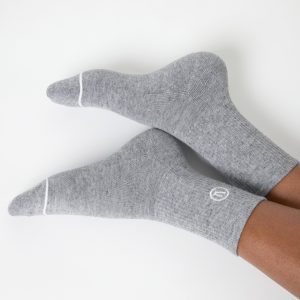 Half Crew Sock | Light Heather Grey 1.0 (OLD)