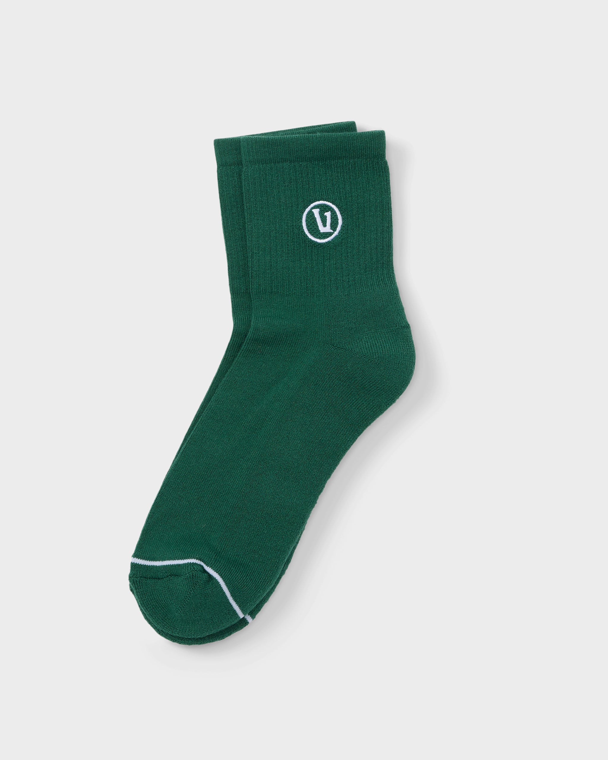 Half Crew Sock | Viridian - Image 2