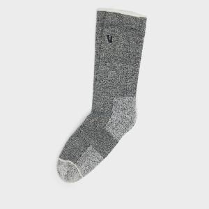 V1 Crew Sock | Heather Grey