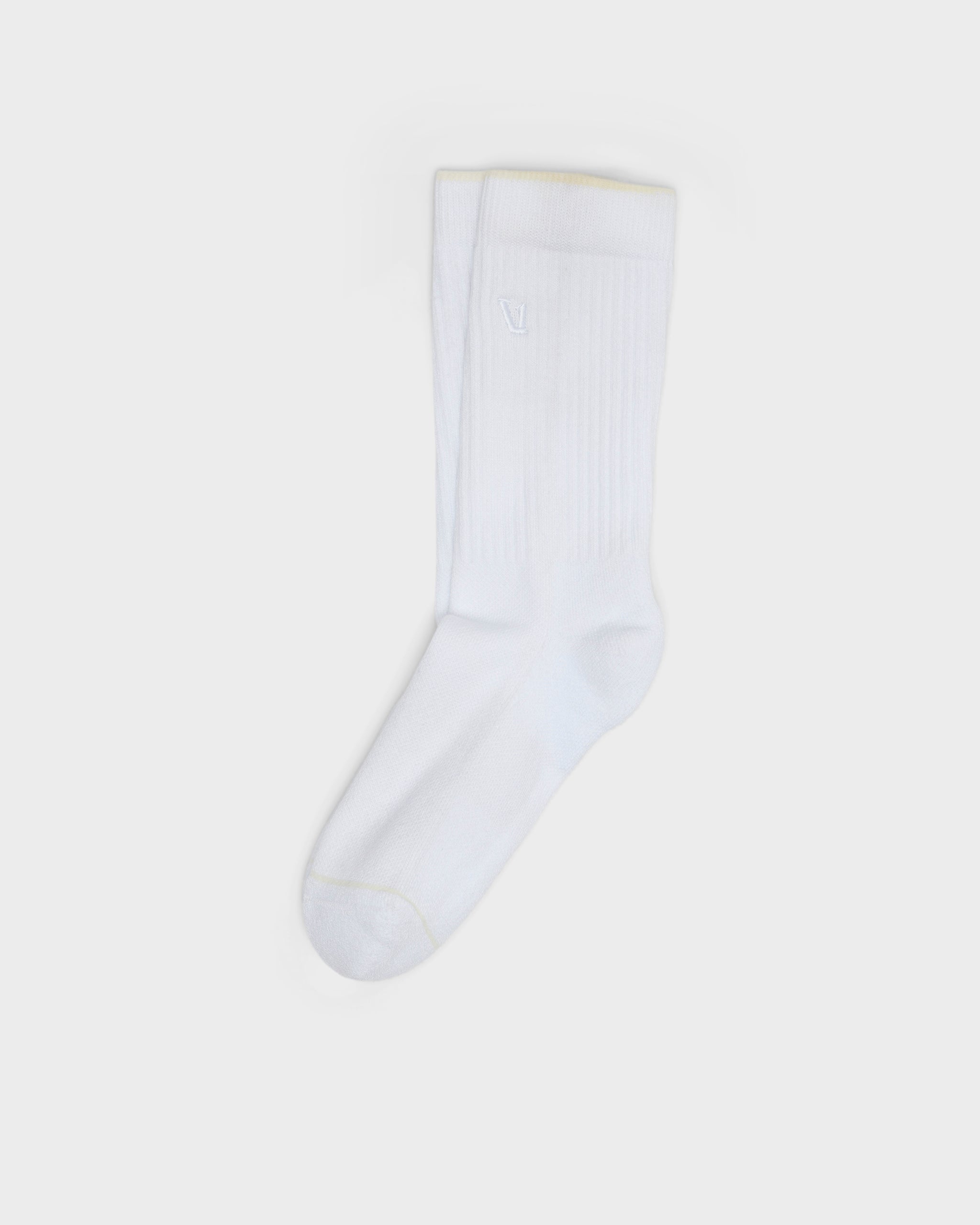 V1 Crew Sock 2.0 | White