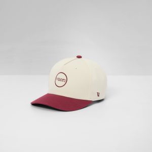 Hermosa Two Tone Hat | Burgundy