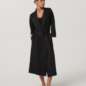 DreamKnit™ Robe | Black Heather
