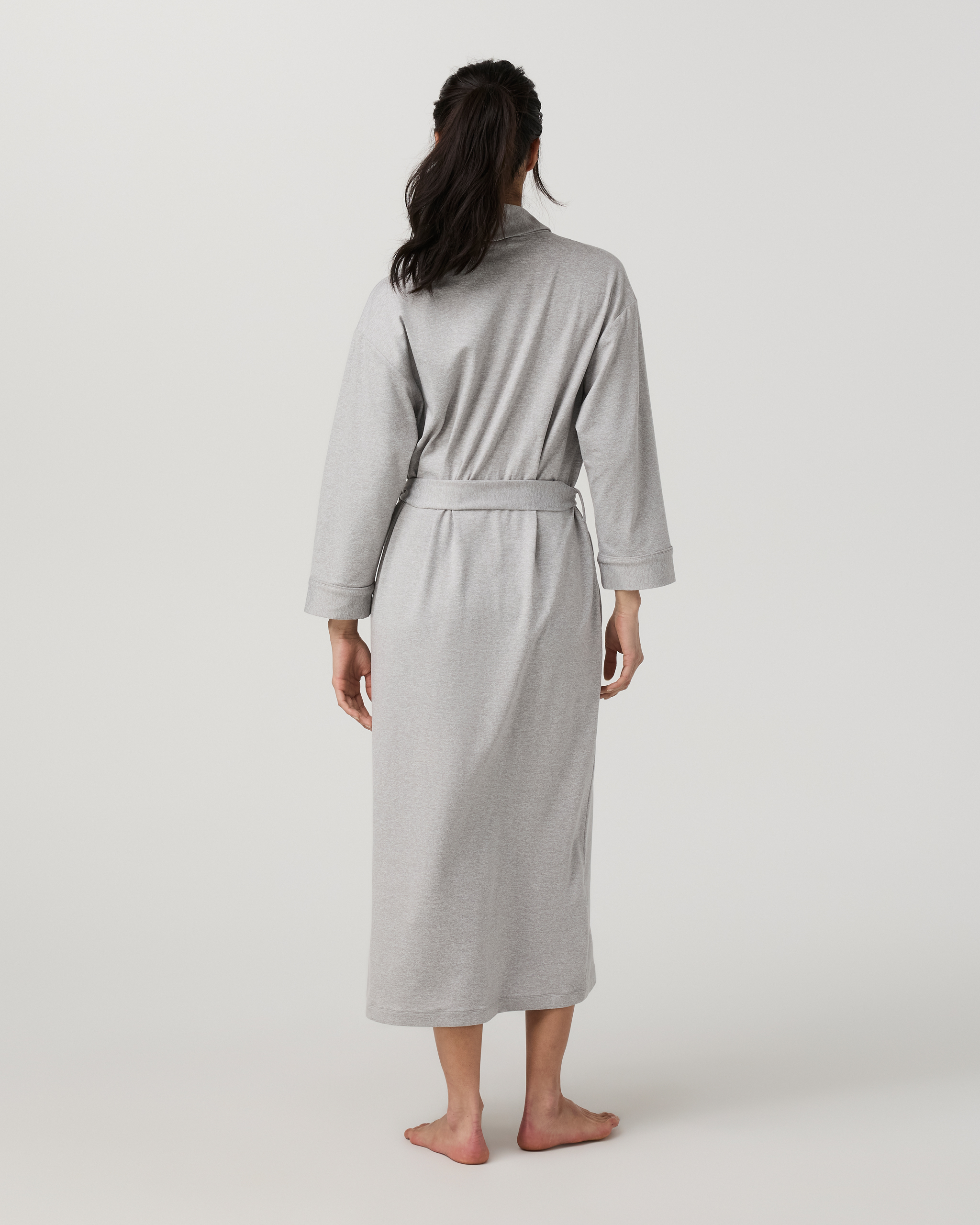 DreamKnit™ Robe | Pale Grey Heather - Image 3