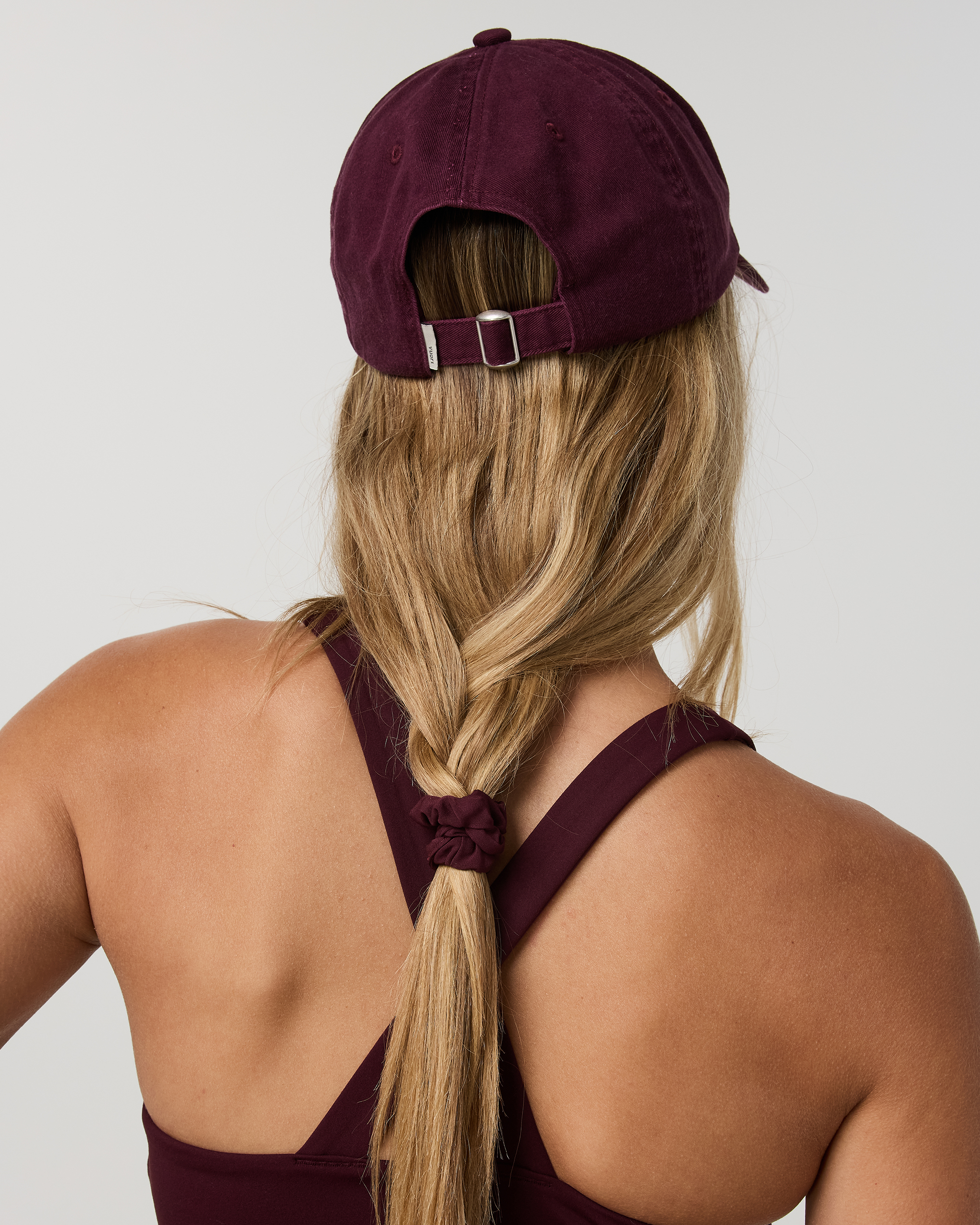 Inspire Happiness Dad Hat | Cerise - Image 3