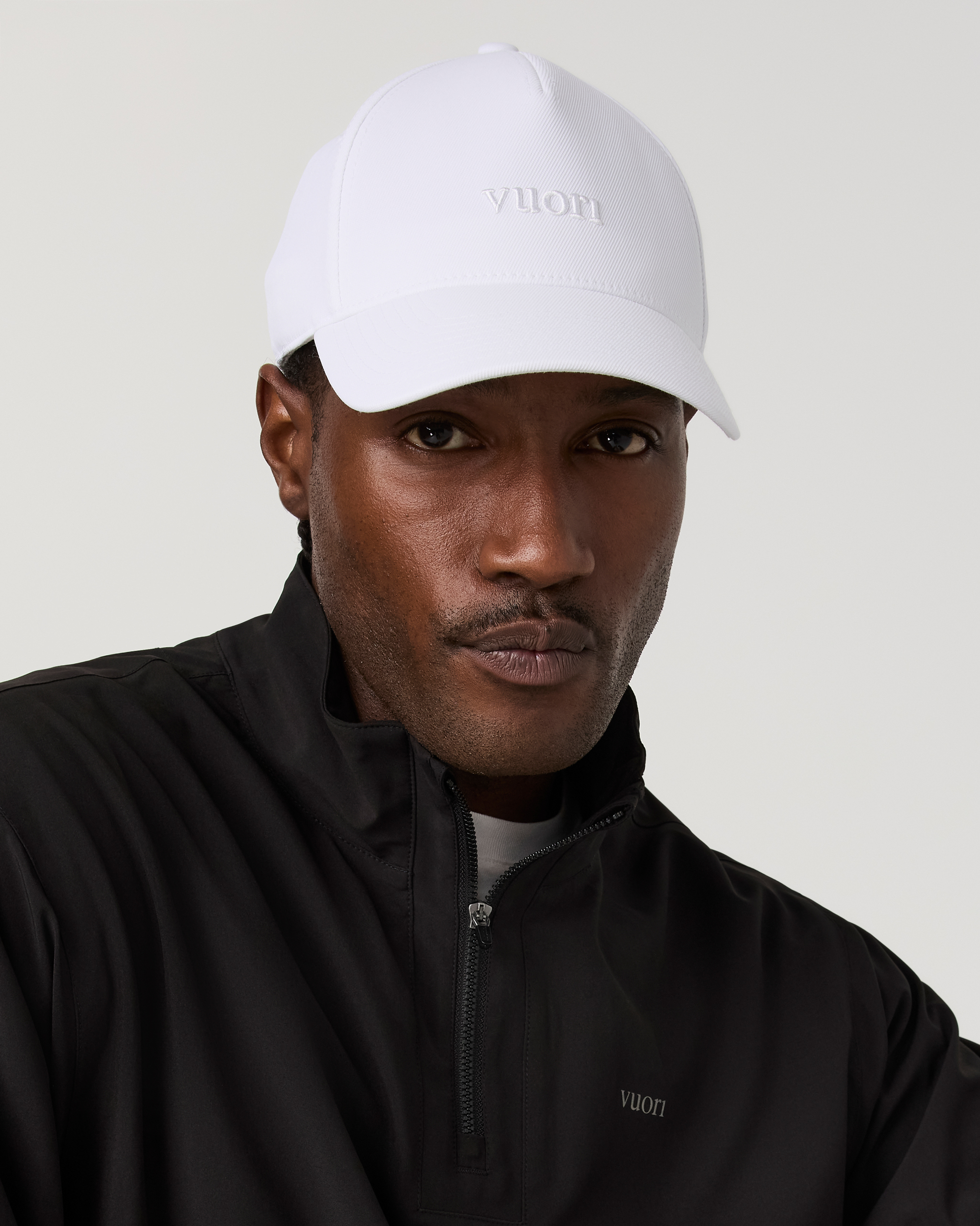 Vuori Logo Signal Golf Hat | White - Image 4