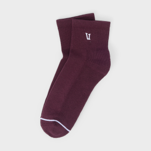Quarter Crew V1 Sock 2.0 | Cerise