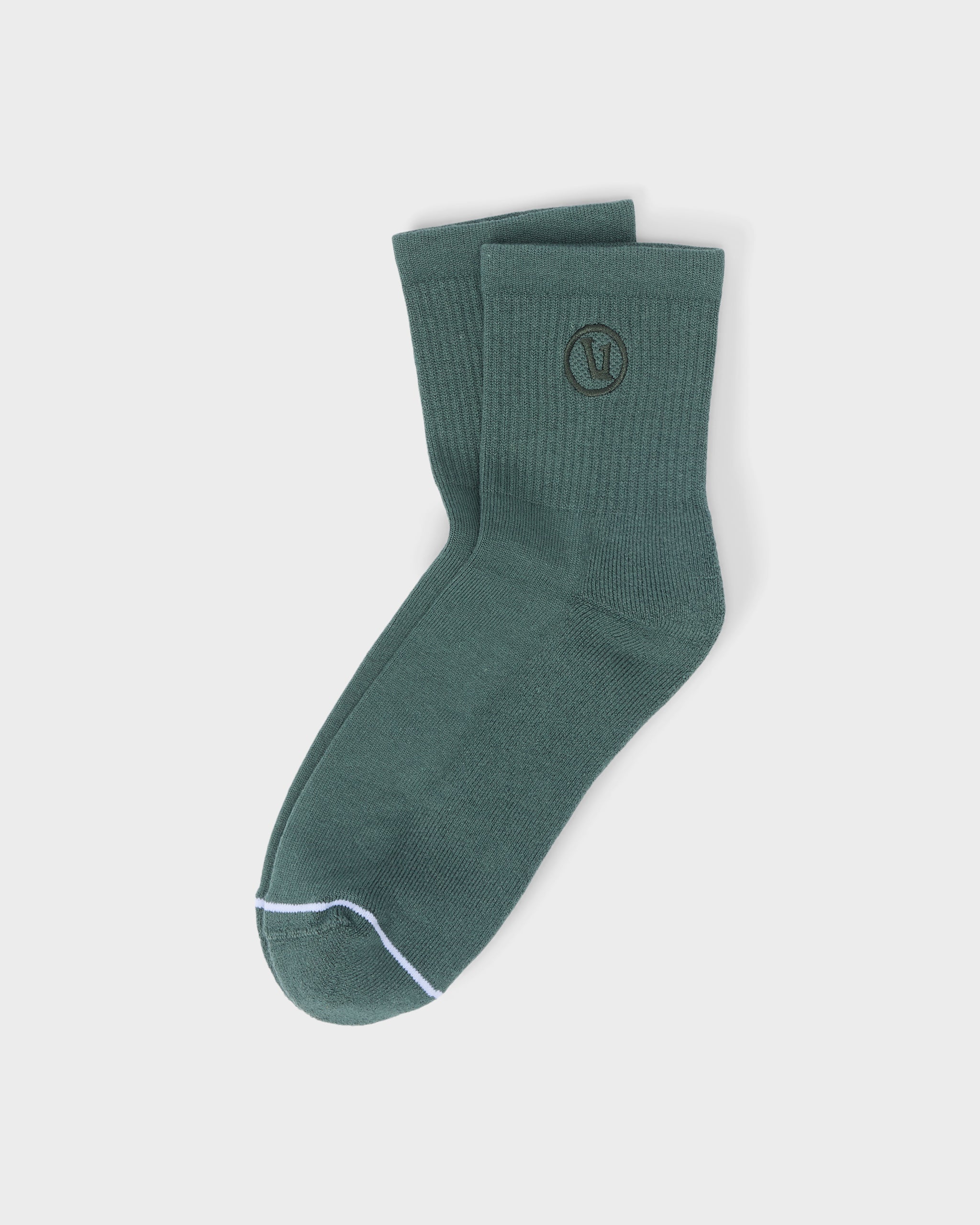 Half Crew Sock 2.0 | Agate Green