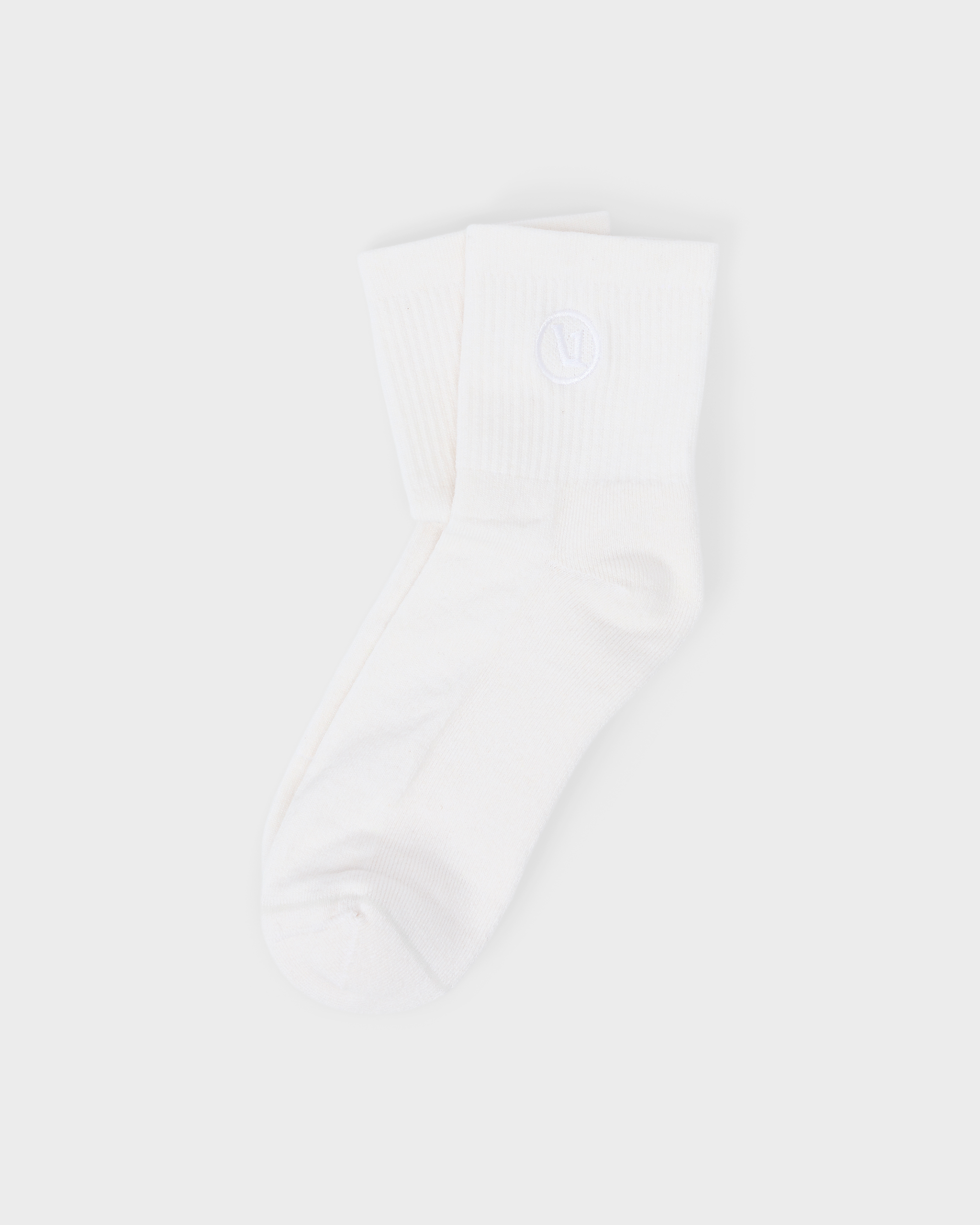 Half Crew Sock 2.0 | Salt Heather - Image 2