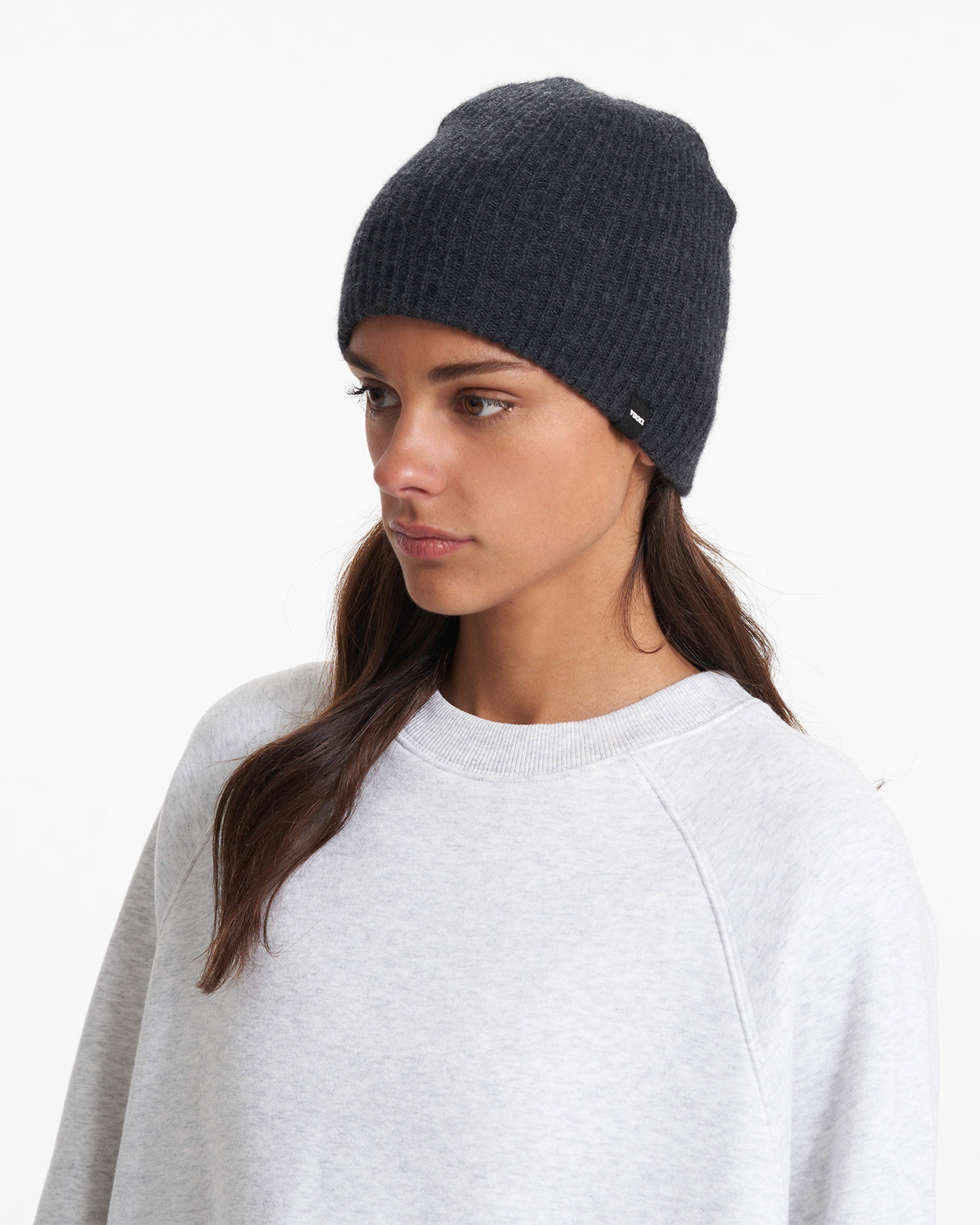 Manchester Beanie | Charcoal Heather - Image 2