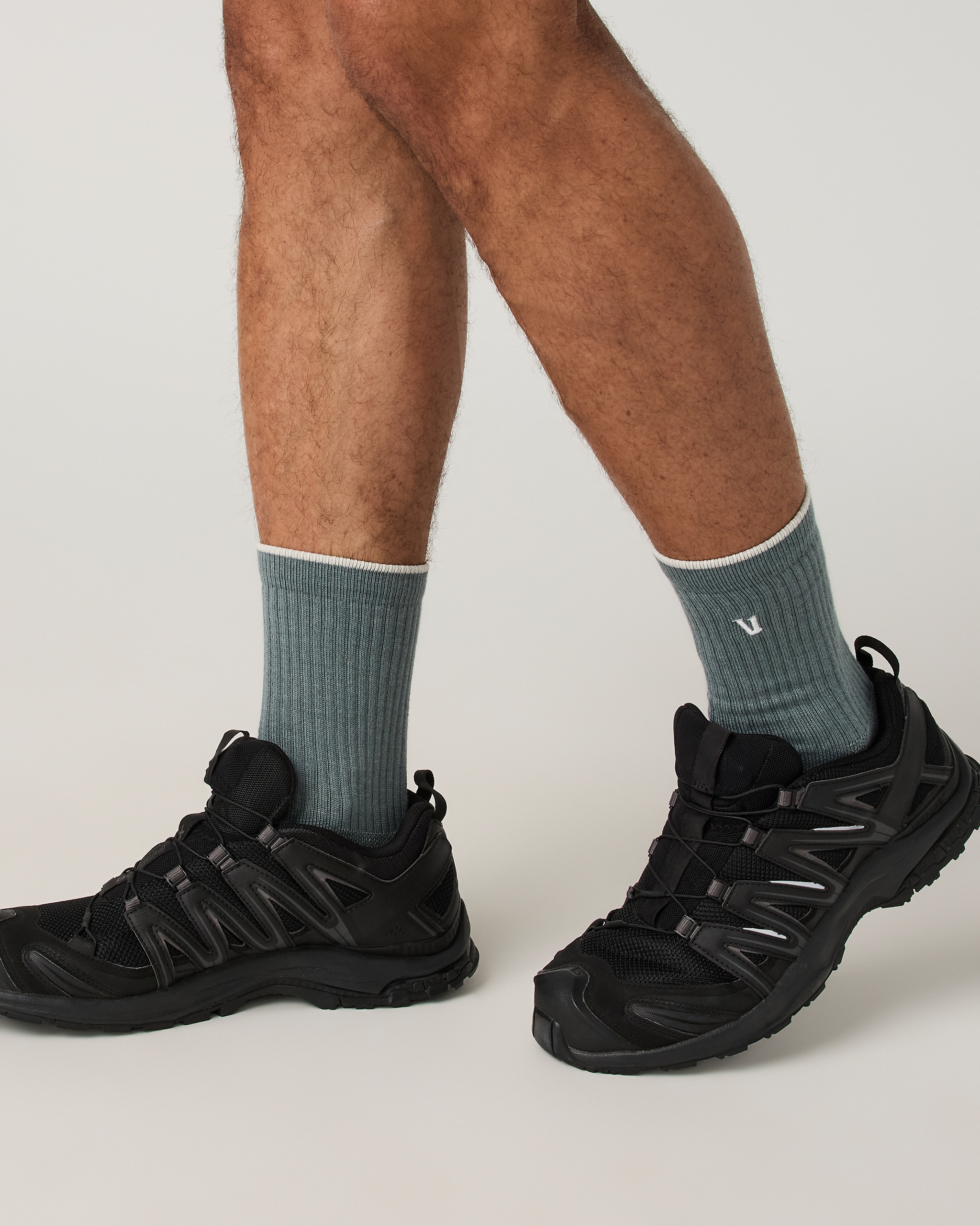 V1 Crew Sock 2.0 | Foggy Blue