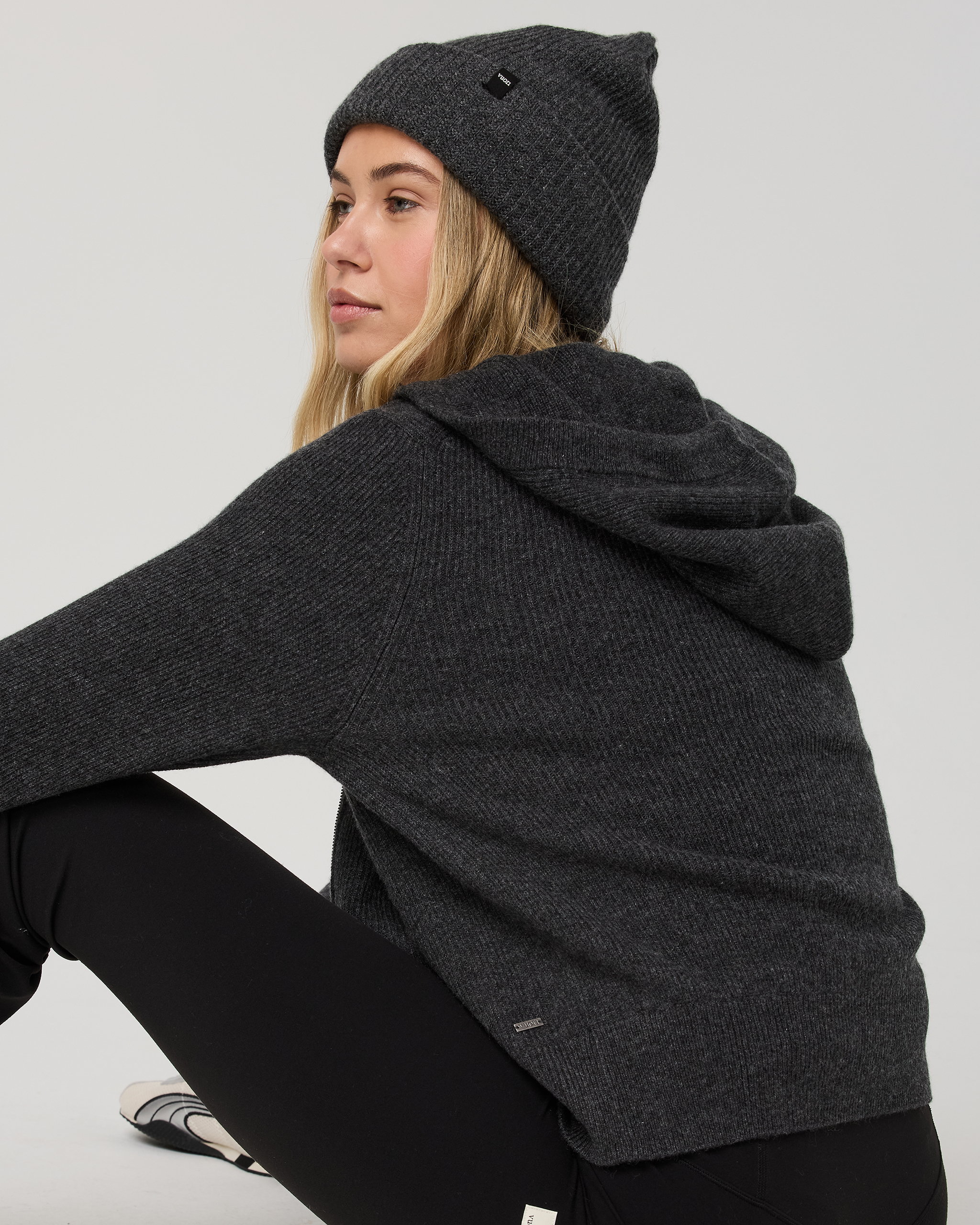 Douglas Beanie | Charcoal - Image 3