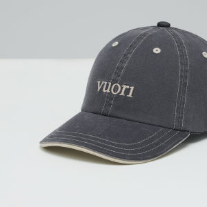 Contrast Stitch Hat | Dark Pewter