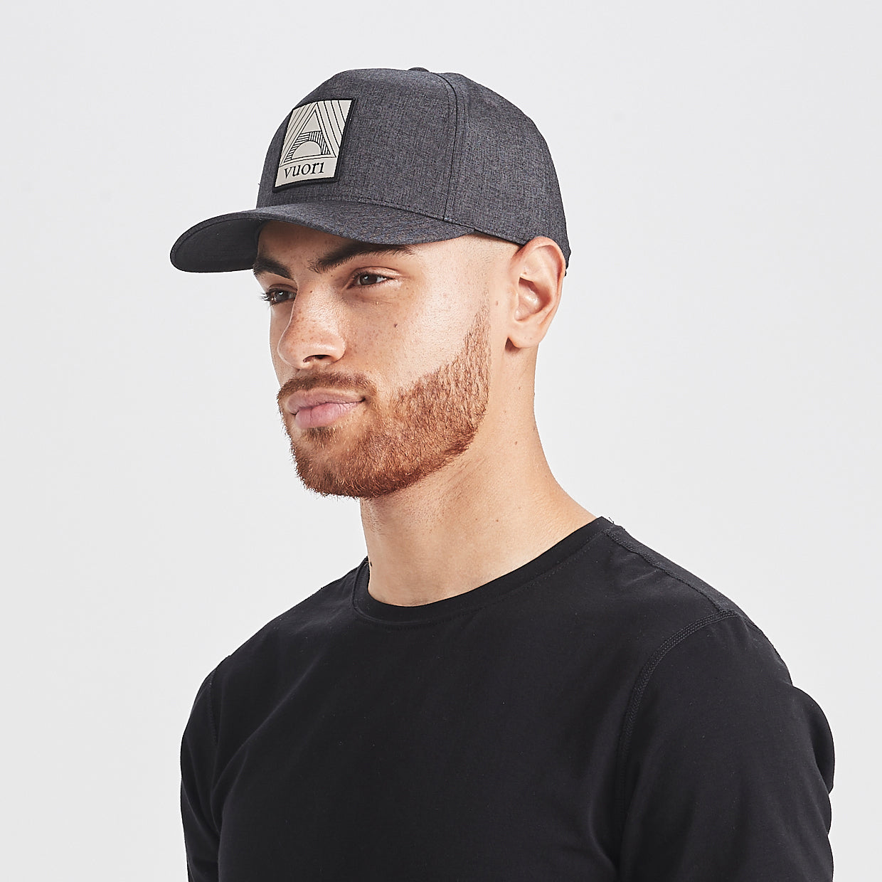 Geometric Hat | Black Heather - Image 3