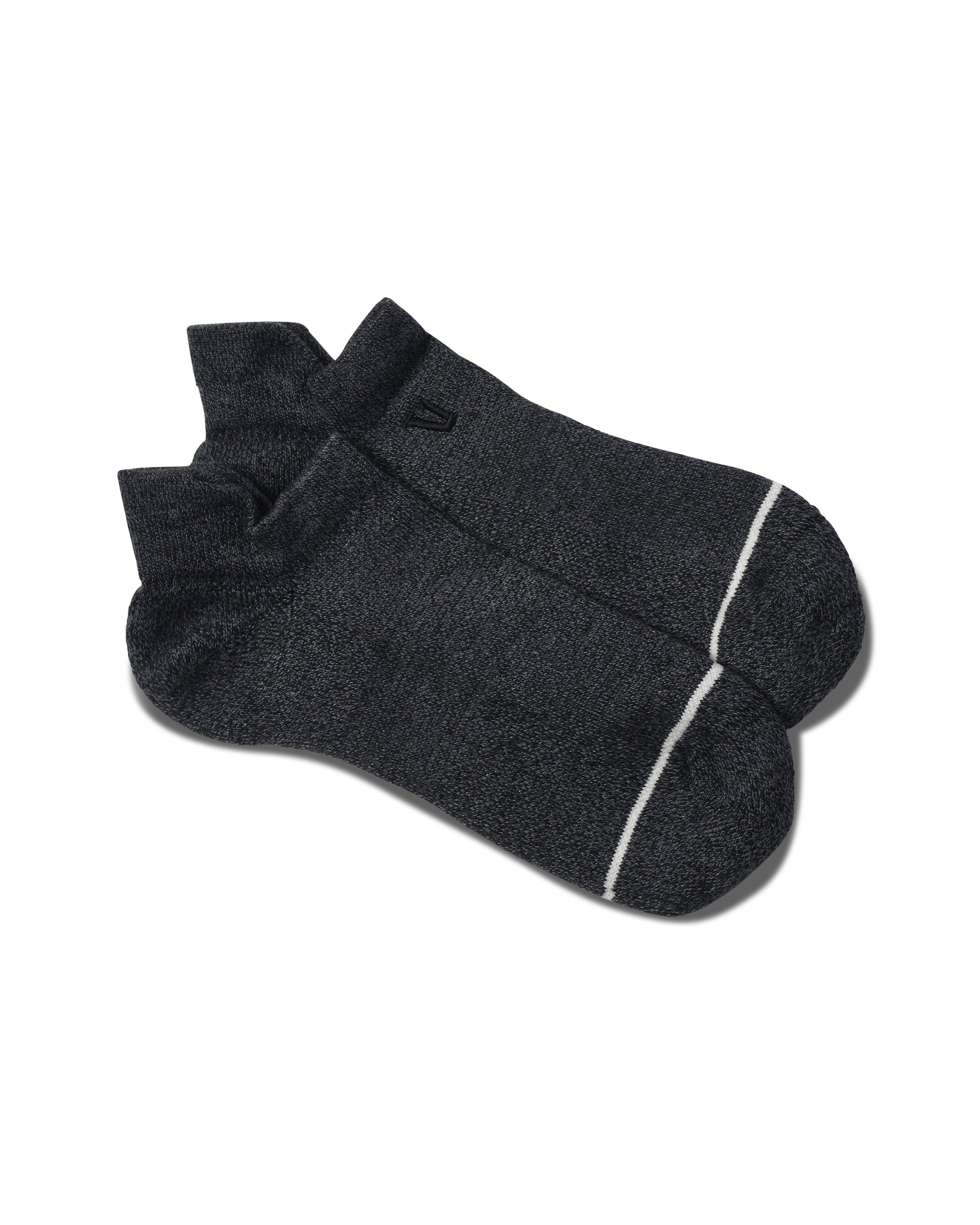 V1 Tab Sock | Charcoal Heather (OLD)