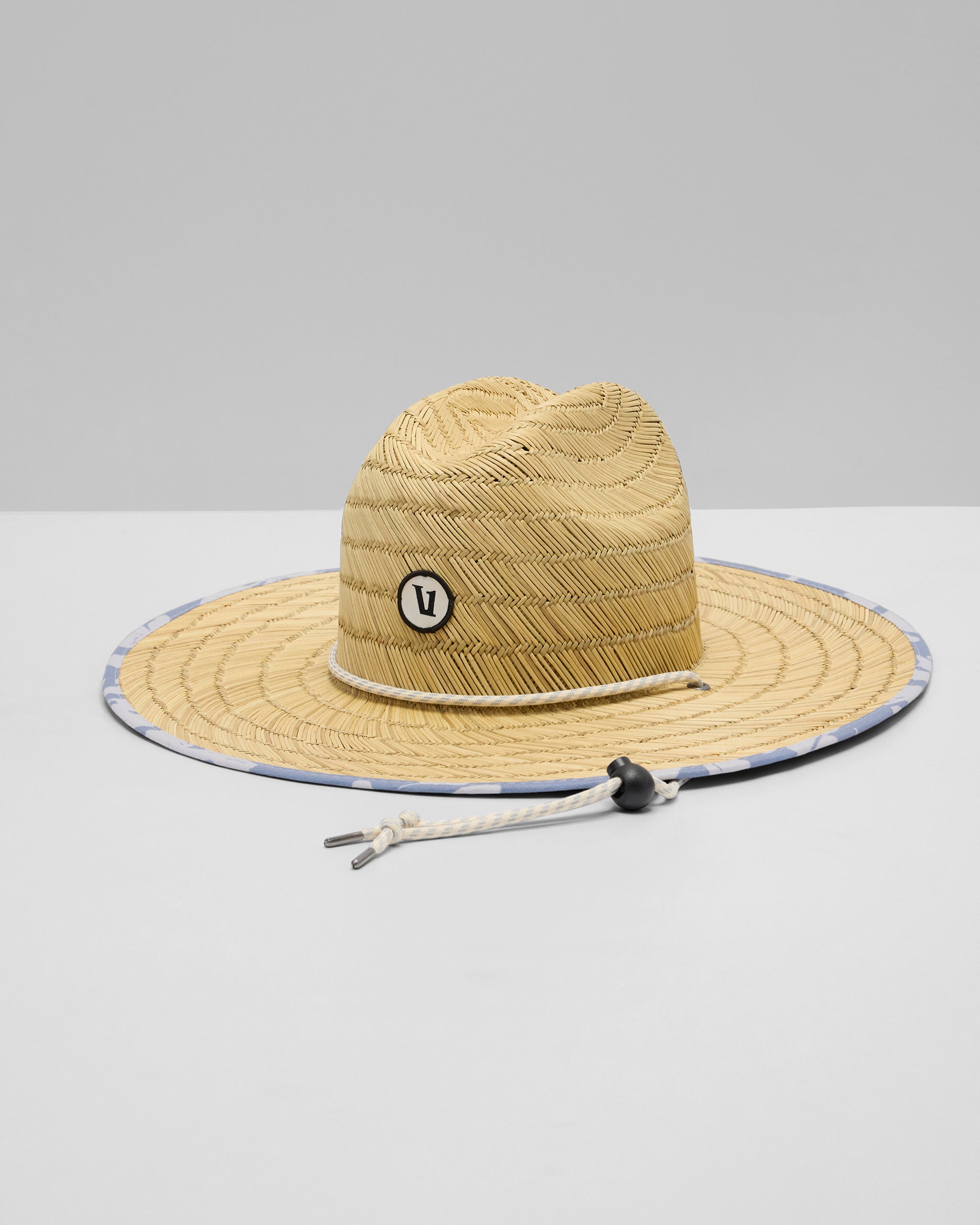 Beacons Lifeguard Hat | Dusty Blue Plumeria