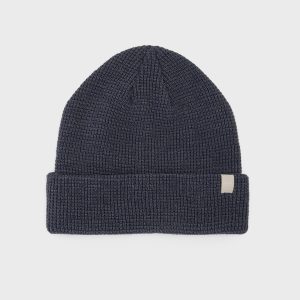 Alpine Waffle Beanie | Azure