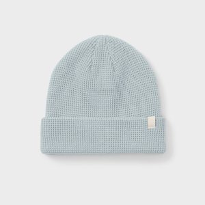 Alpine Waffle Beanie | Blue Haze