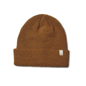 Alpine Waffle Beanie | Caramel