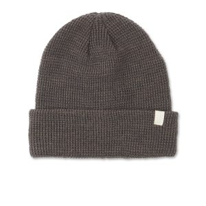 Alpine Waffle Beanie | Charcoal
