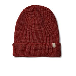 Alpine Waffle Beanie | Currant