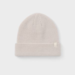 Alpine Waffle Beanie | Salt