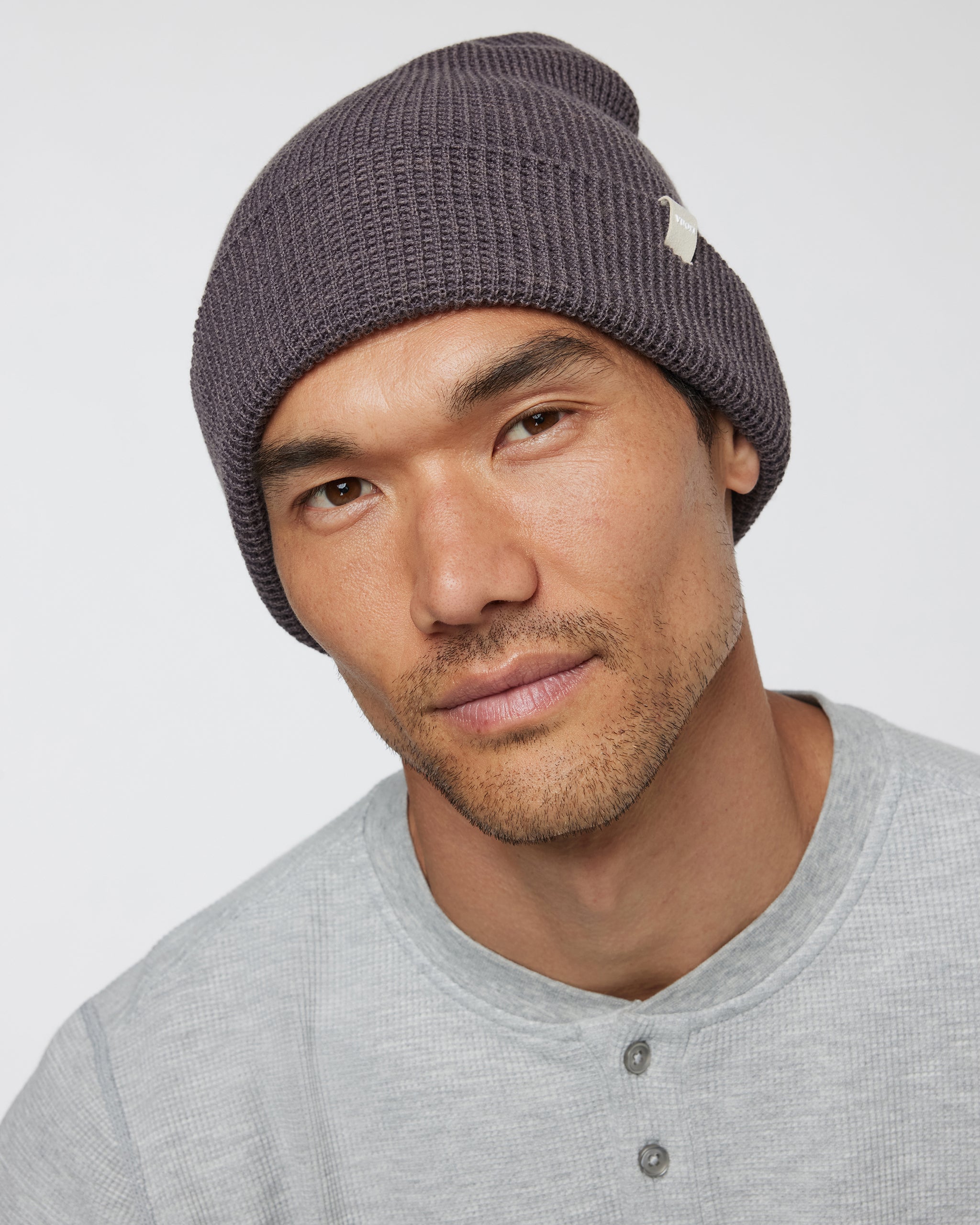 Alpine Waffle Beanie | Sangria - Image 2