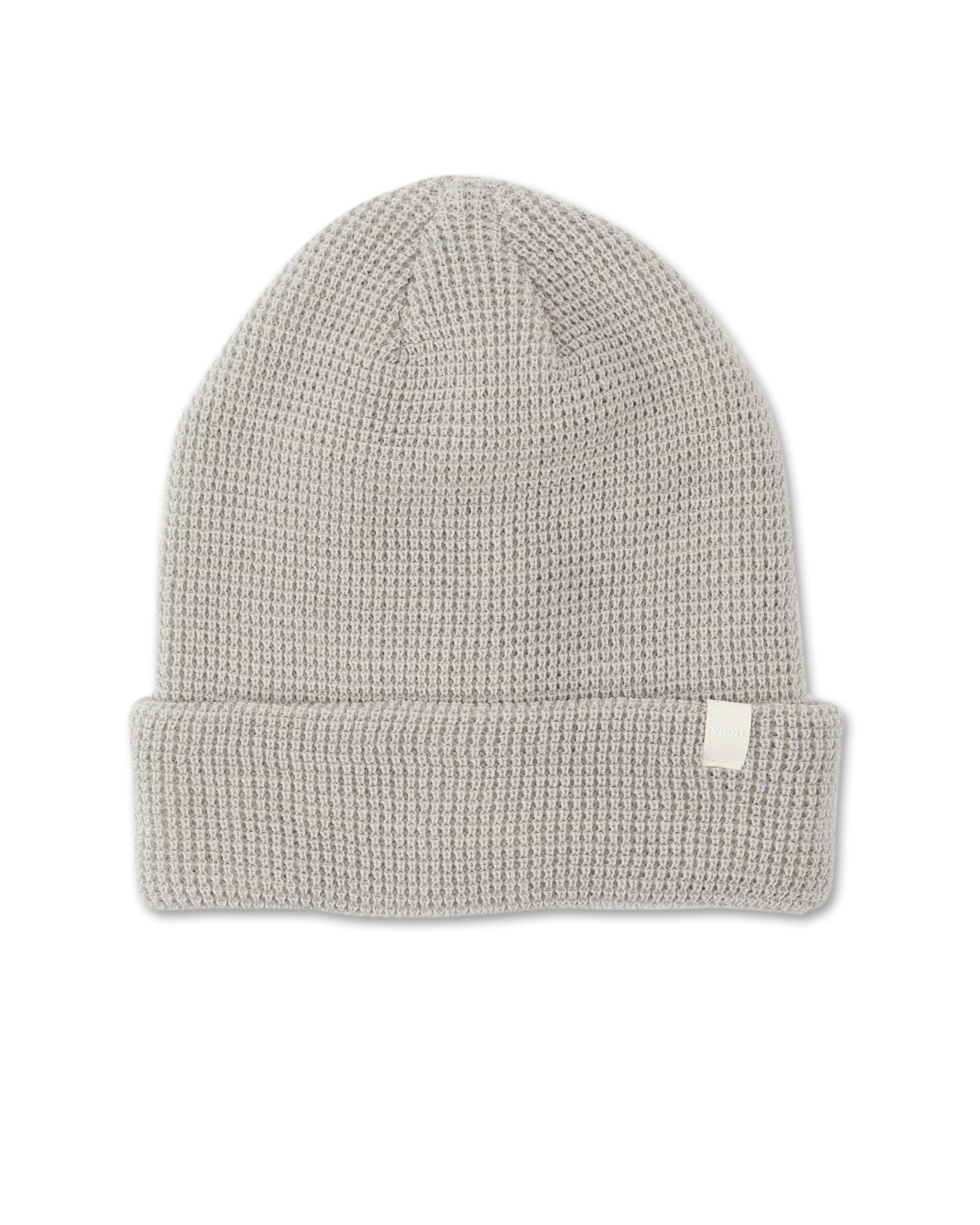 Alpine Waffle Beanie | White Sage