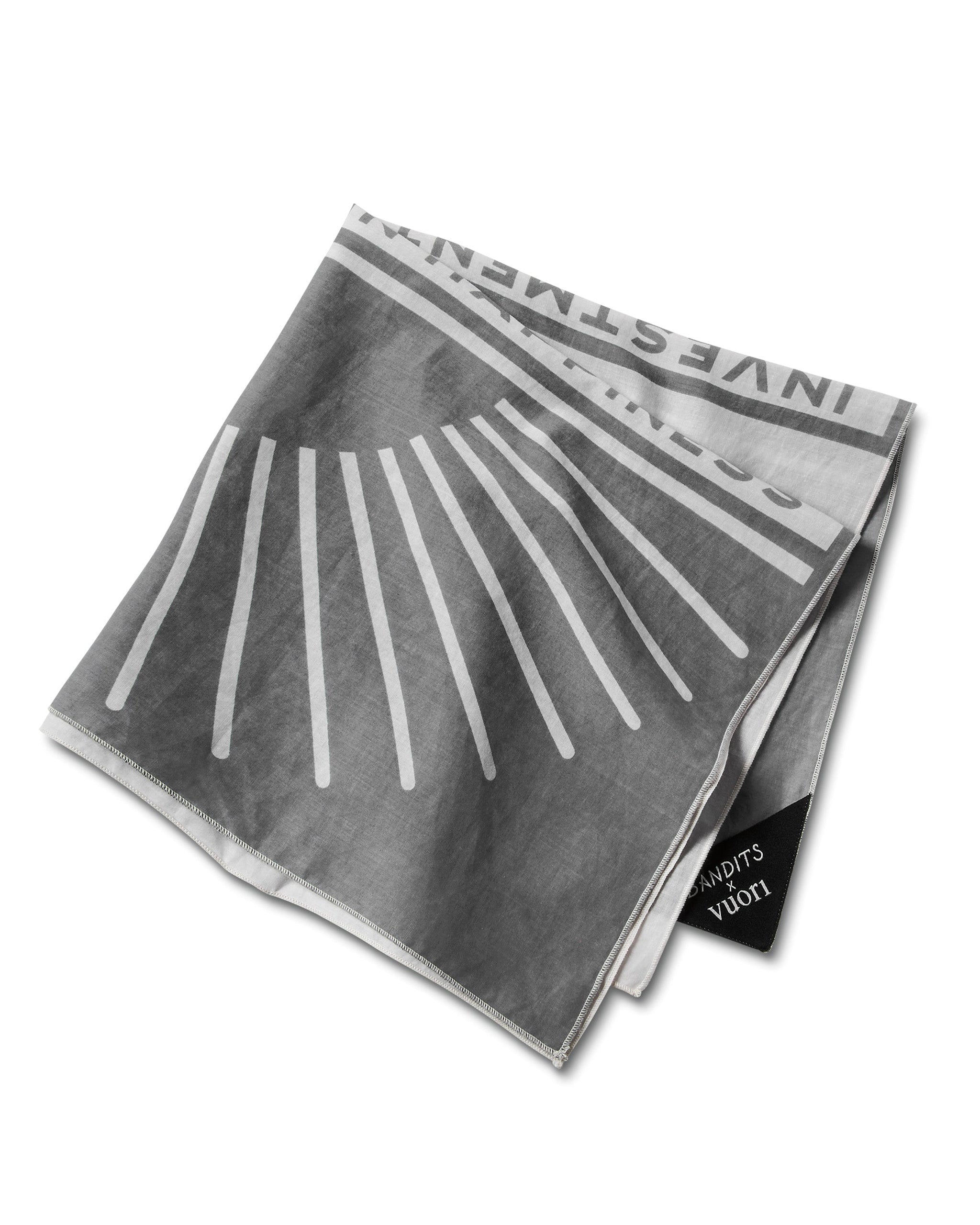 Happiness Bandana | Light Grey