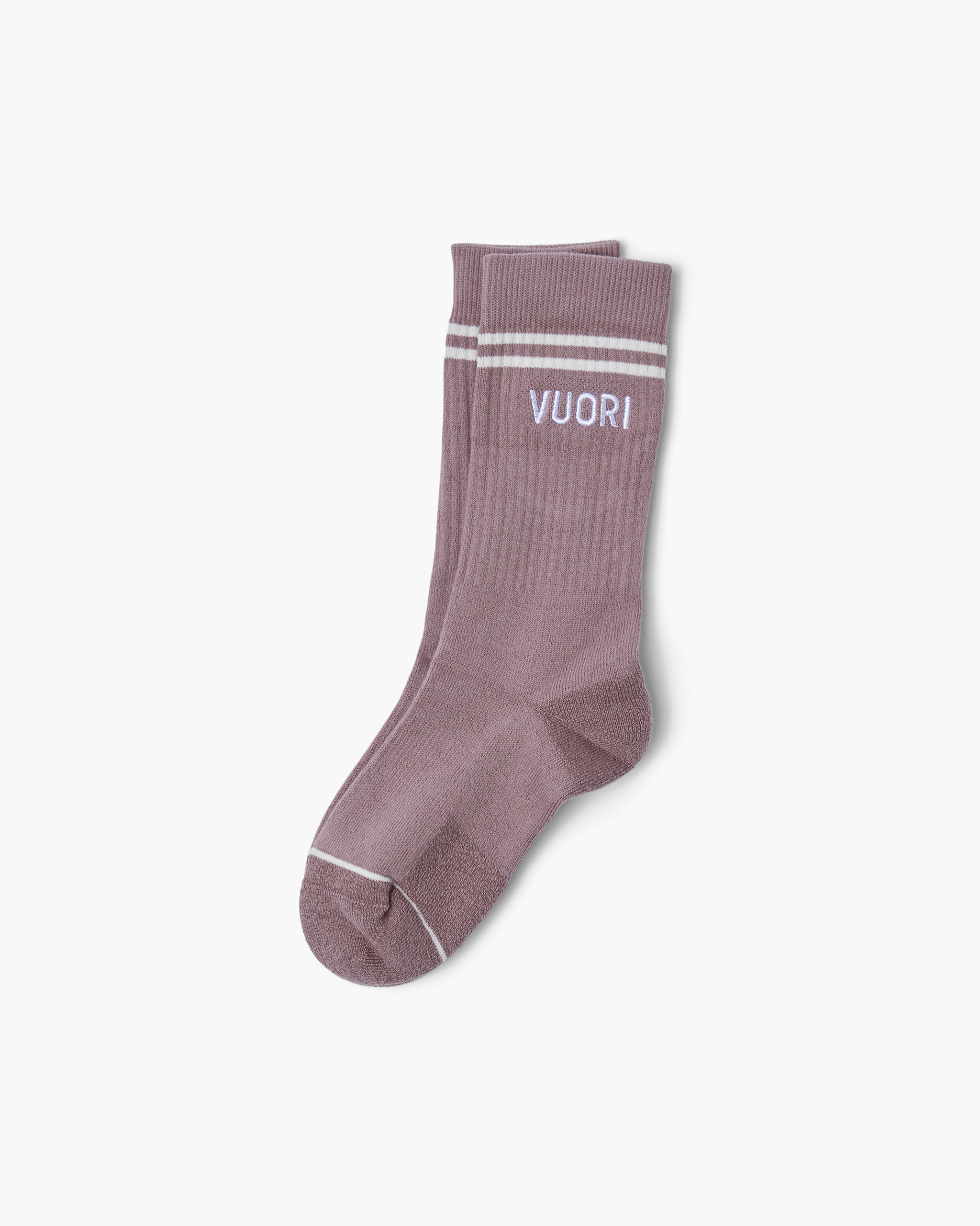 Vuori Crew Sock | Dark Umber