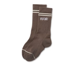 Vuori Crew Sock | Fossil