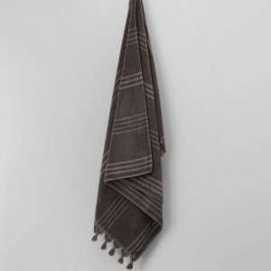 Fringe Beach Towel | Java