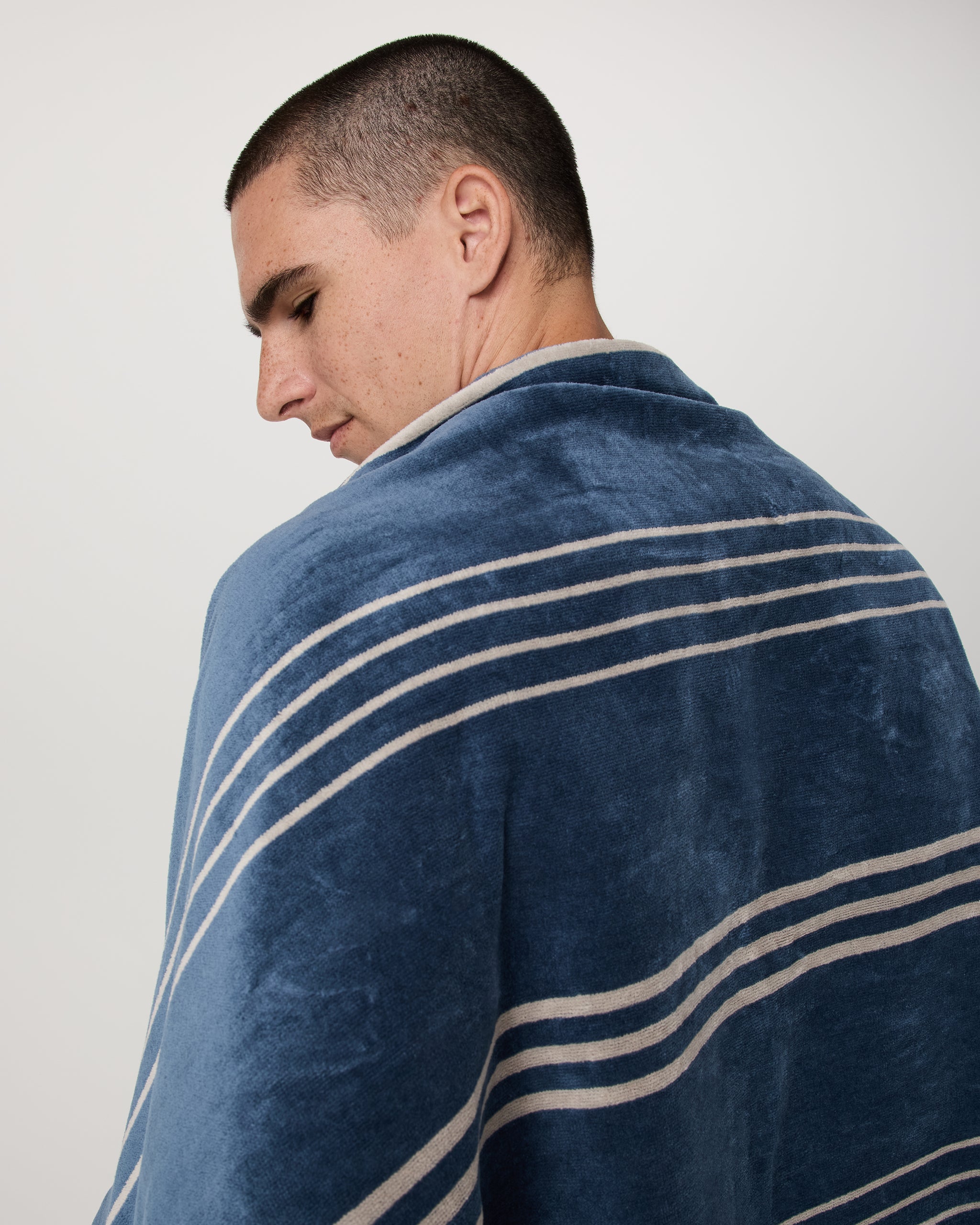 Fringe Beach Towel | Pond - Image 4