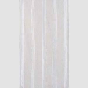 Fringe Beach Towel | Vintage White