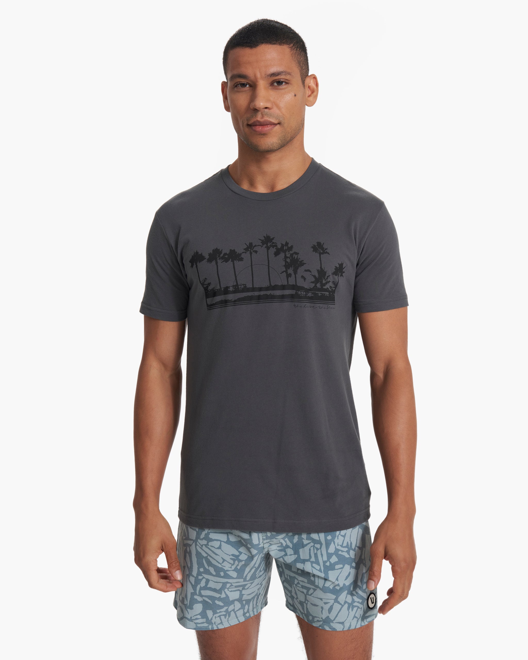 Vintage Coast Tee | Charcoal