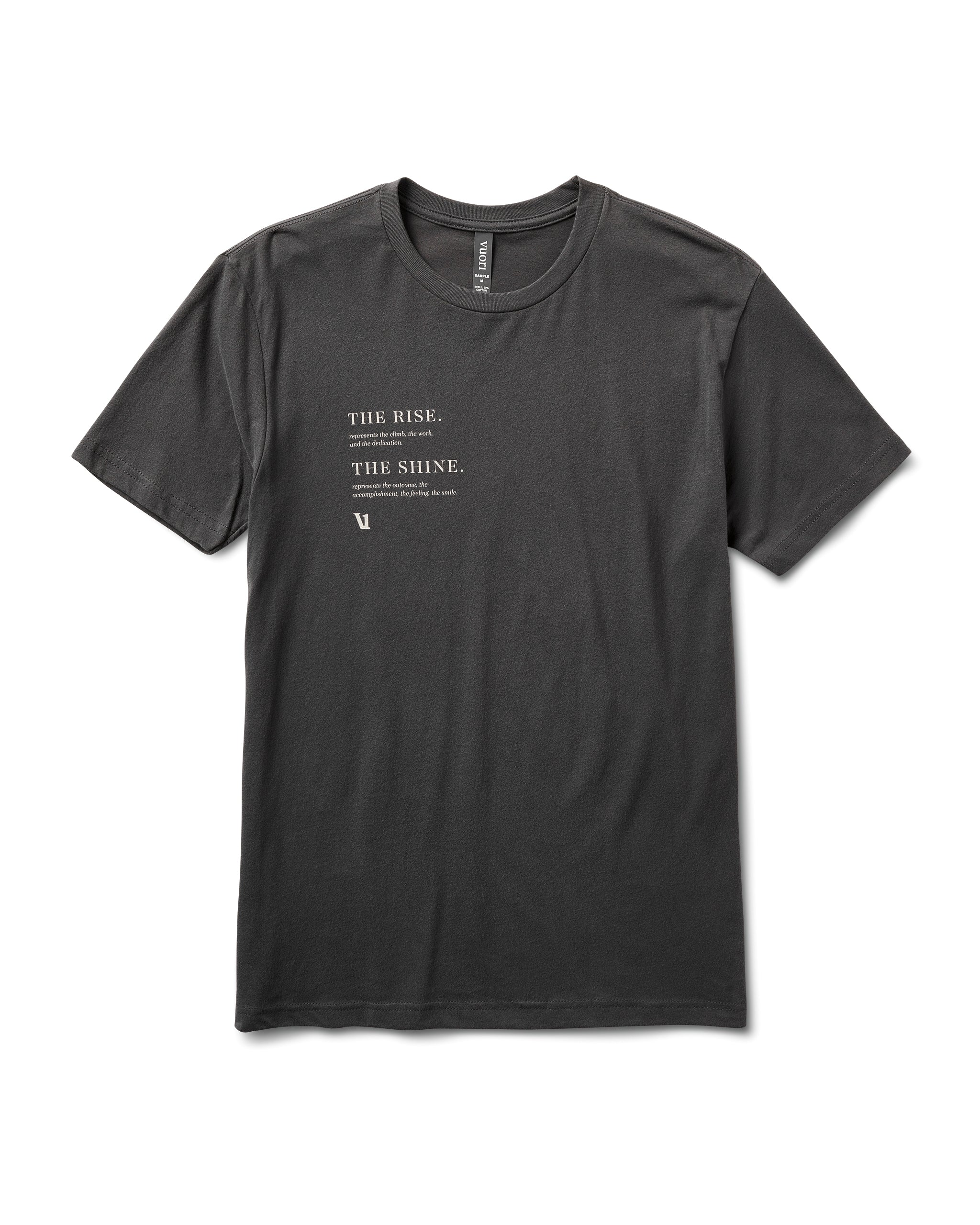 Dedication Tee | Charcoal - Image 4