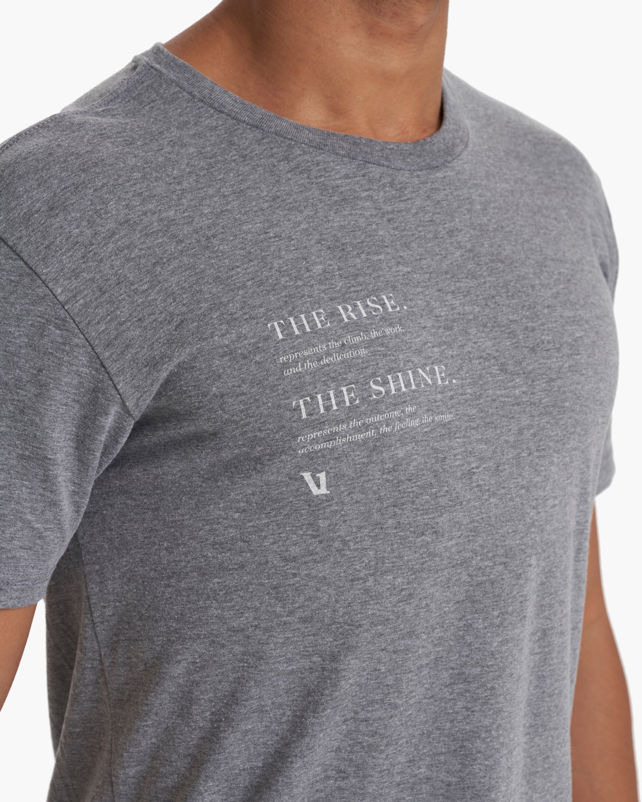 Dedication Tee | Heather Grey - Image 2