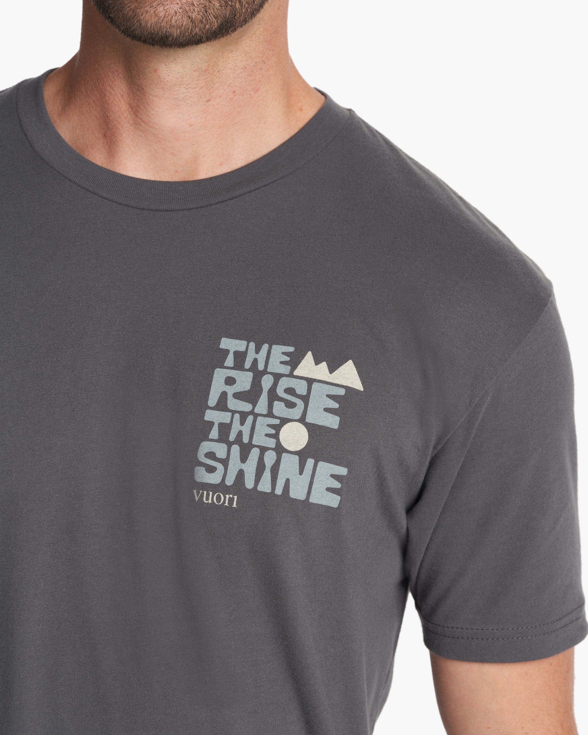 TRTS Block Tee | Charcoal - Image 2