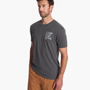 TRTS Block Tee | Charcoal