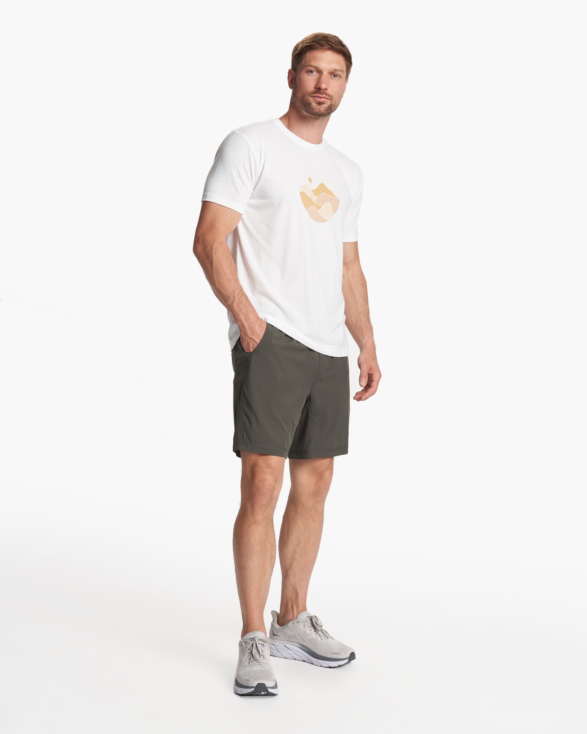 Landscapes Tee | White - Image 4