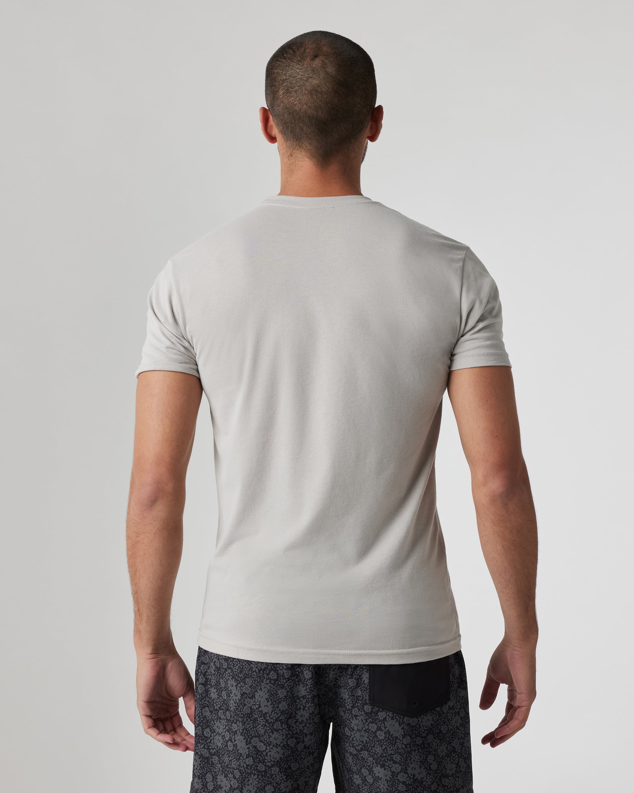Coastal Lifestyle Tee | Light Grey - Image 2