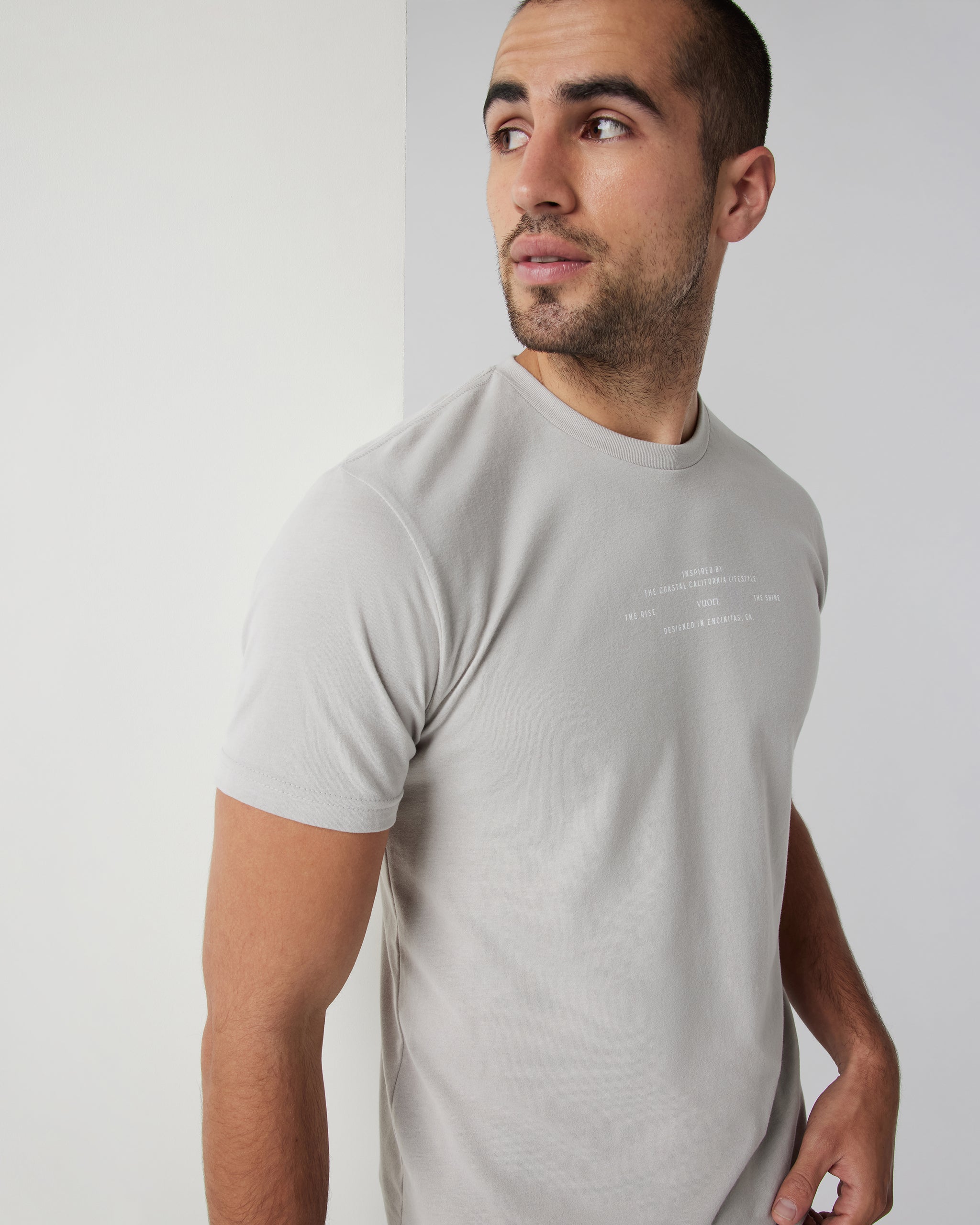 Coastal Lifestyle Tee | Light Grey - Image 5