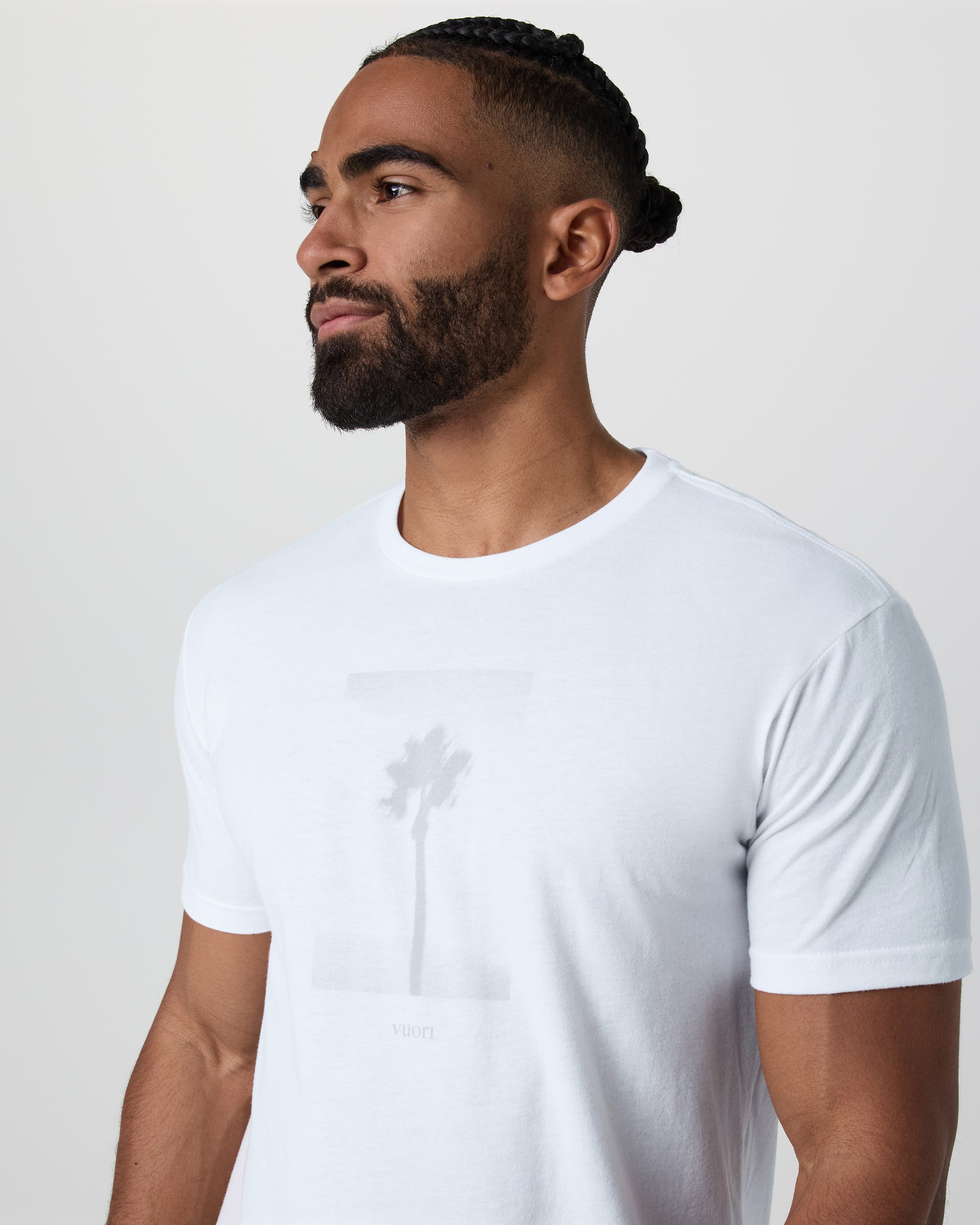 Palms Tee | Stone Grey - Image 5