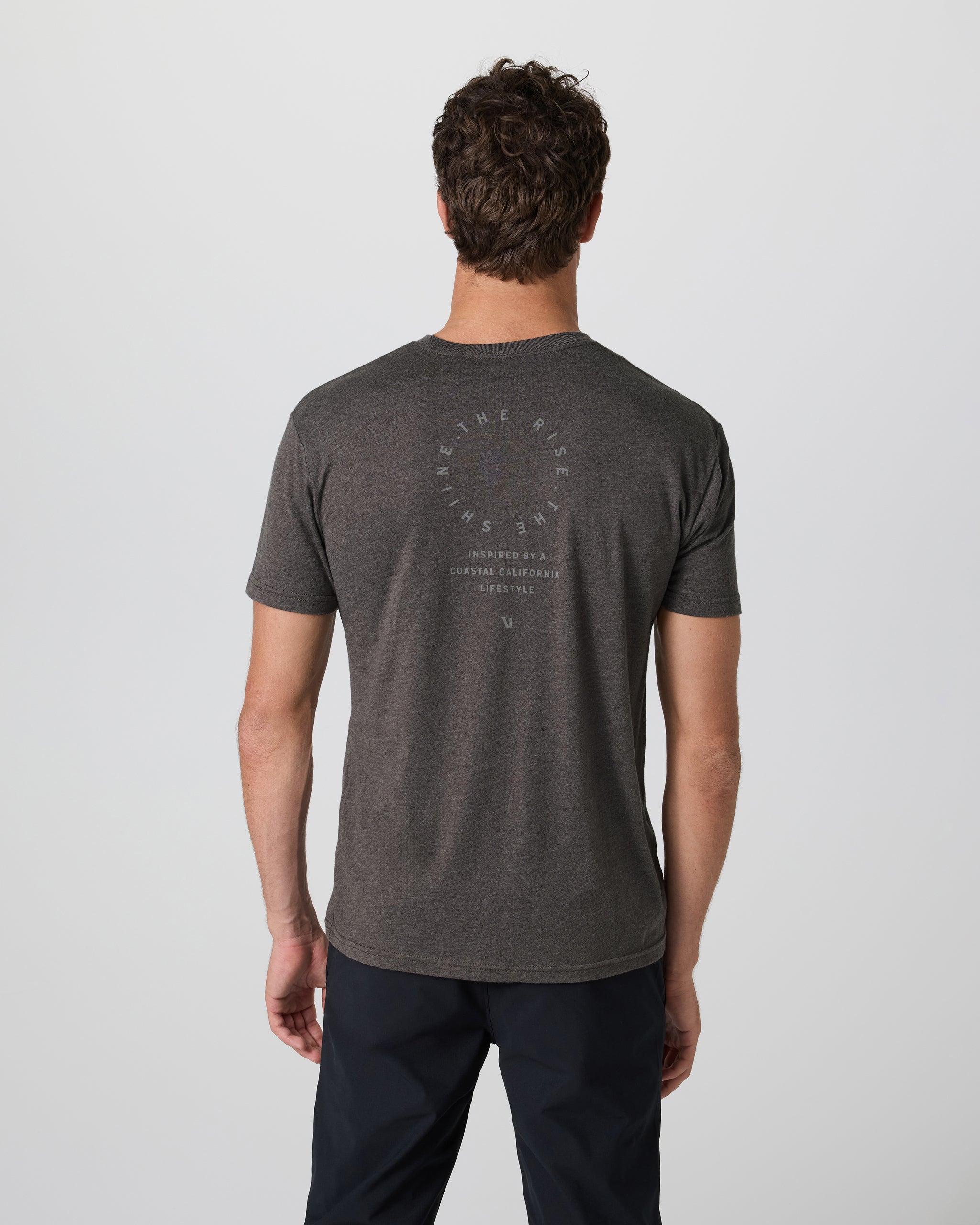 California Tee | Macchiato Heather - Image 2