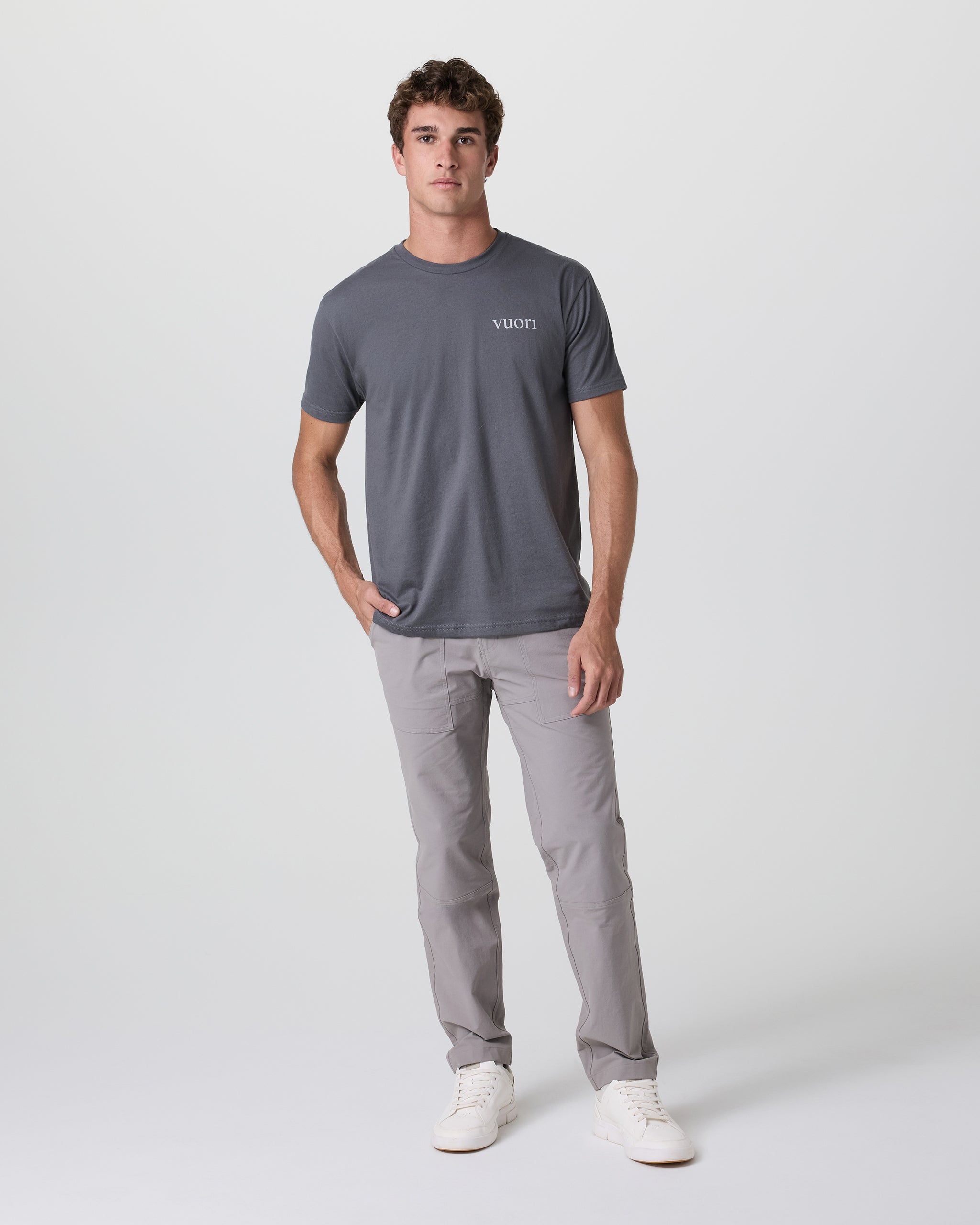 Cliffside Tee | Charcoal - Image 3