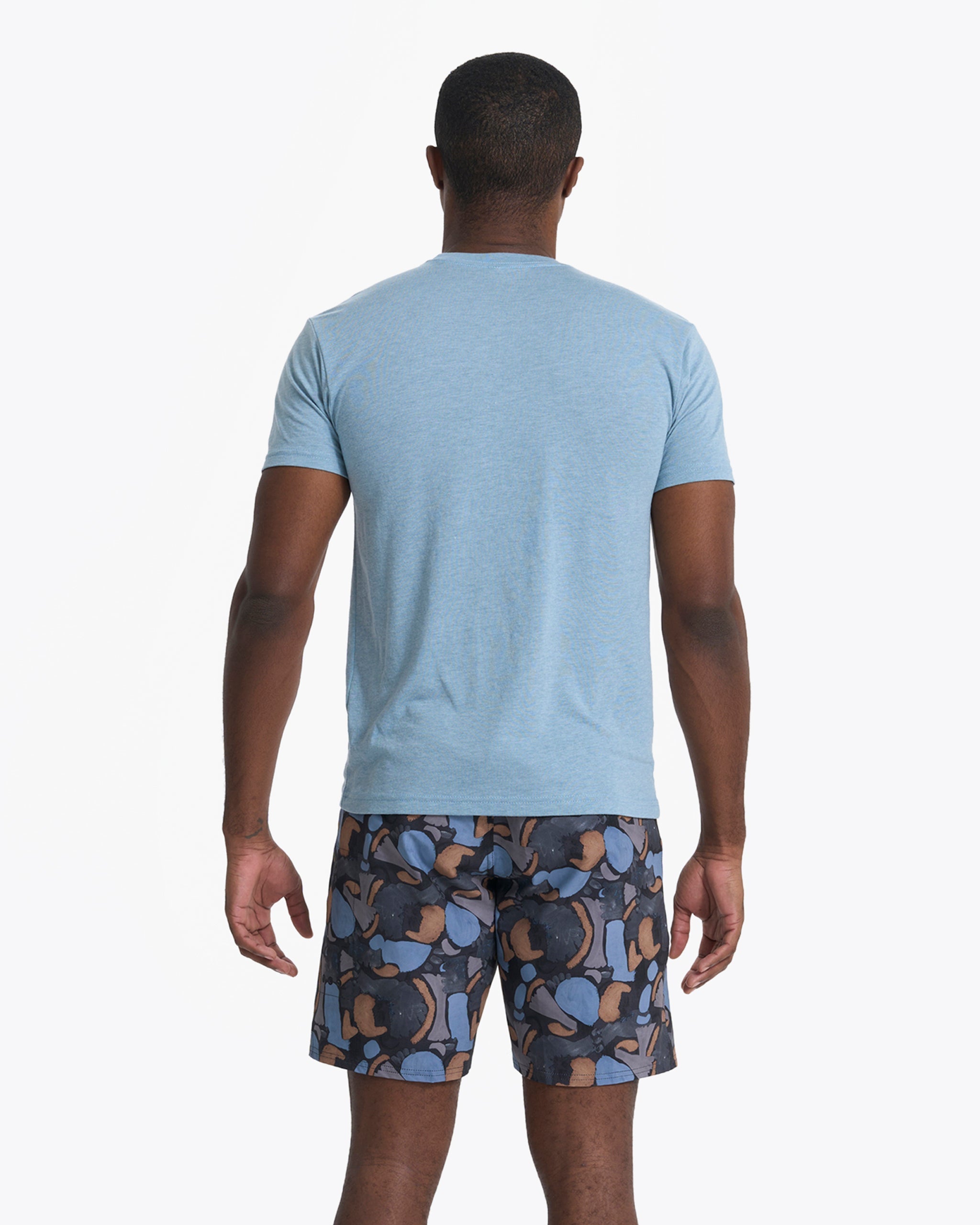 V1 Vuori Wordmark Logo Tee | Light Cloud - Image 2